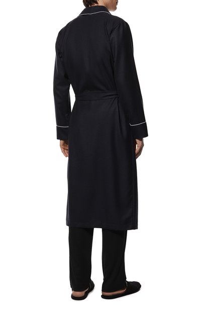 Кашемировый халат ANDREA CAMPAGNA, арт. VESTAGLIA R0BE LUNGA, фото 4