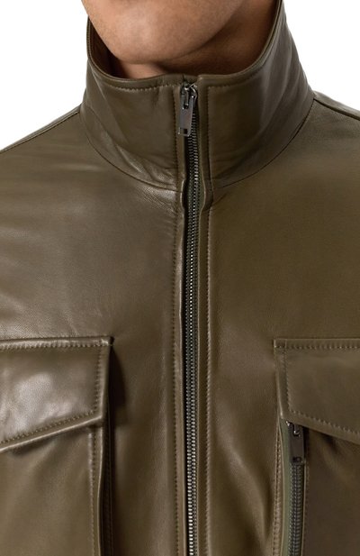 Кожаная куртка MVST, арт. 54200, фото 5