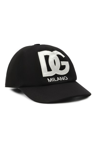 Хлопковая бейсболка DOLCE & GABBANA, арт. LB4H80/G7KN0