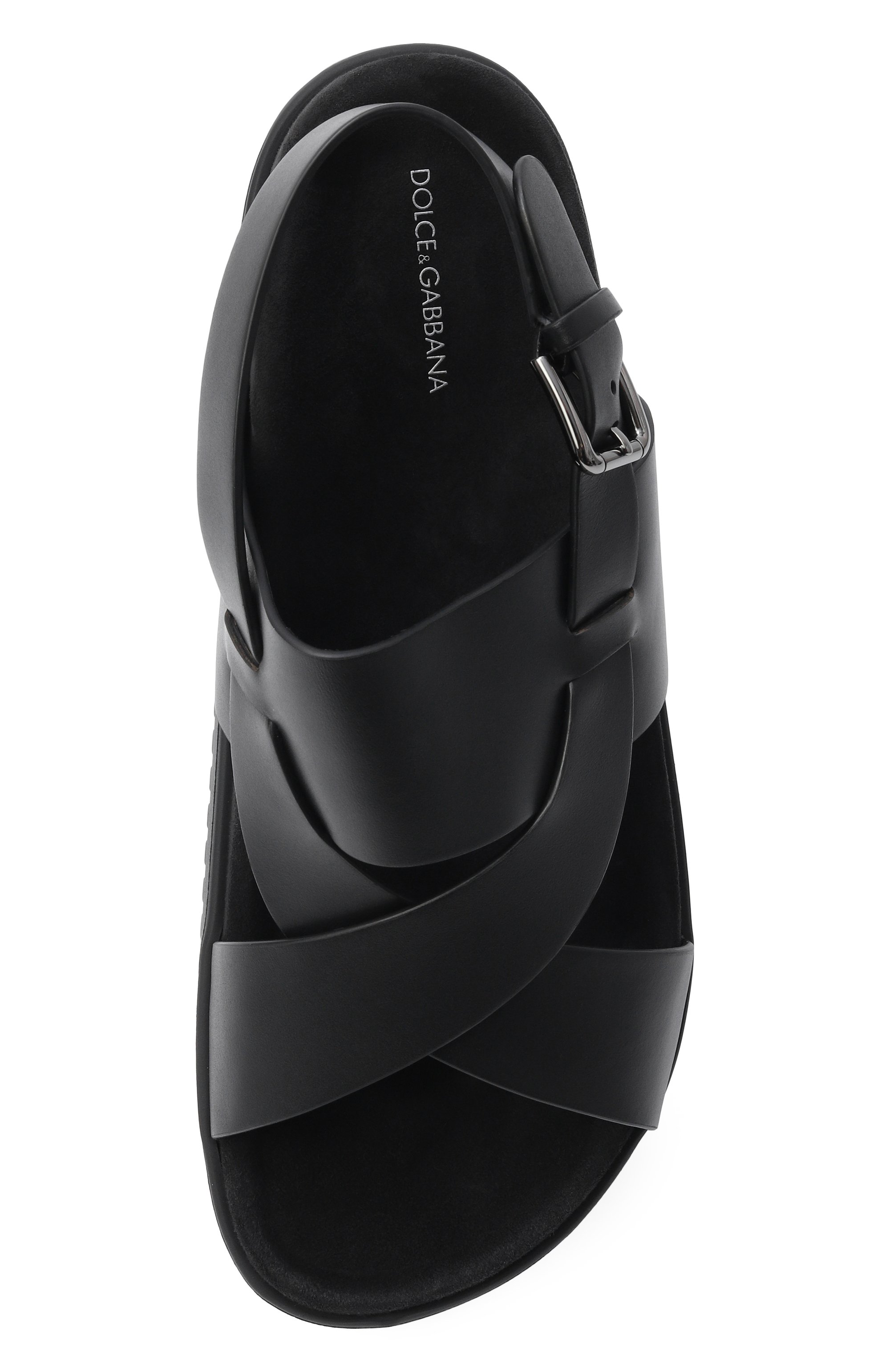 Кожаные сандалии dg casual DOLCE & GABBANA, арт. A80568/A0118, фото 5