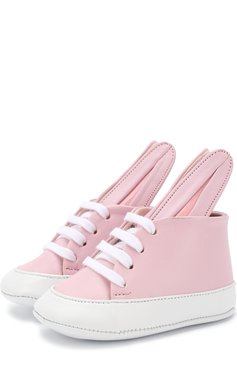 Кожаные пинетки с фигурным декором MINNA PARIKKA MINI, арт. BABYBUNNY47, фото 1