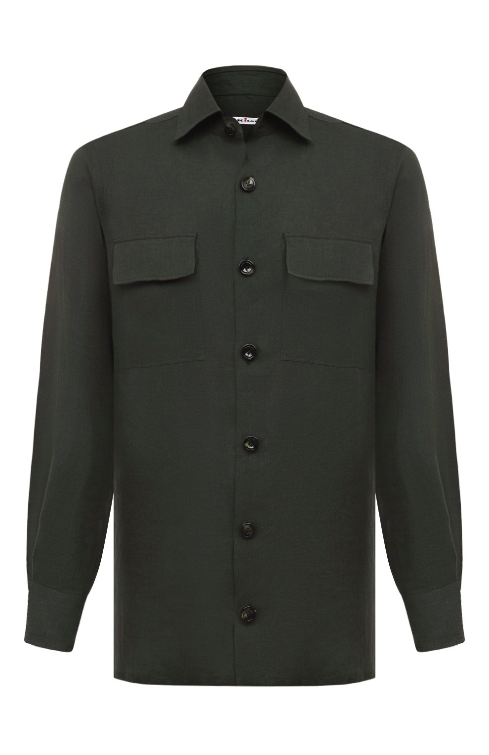 Льняная рубашка KITON, арт. UMC016H08838, фото 1