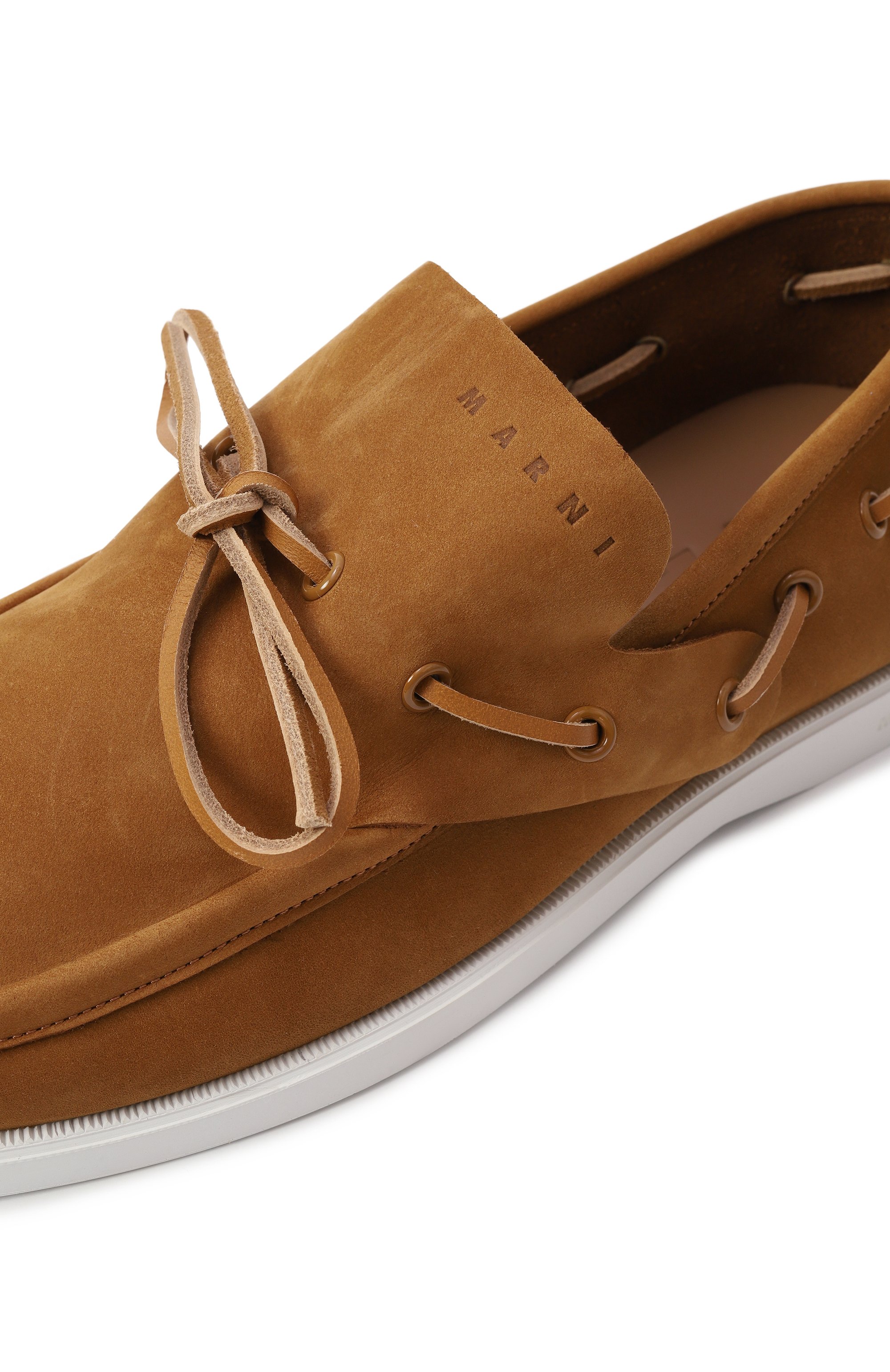 Топсайдеры из нубука MARNI, арт. M0MS005902/P7325, фото 7