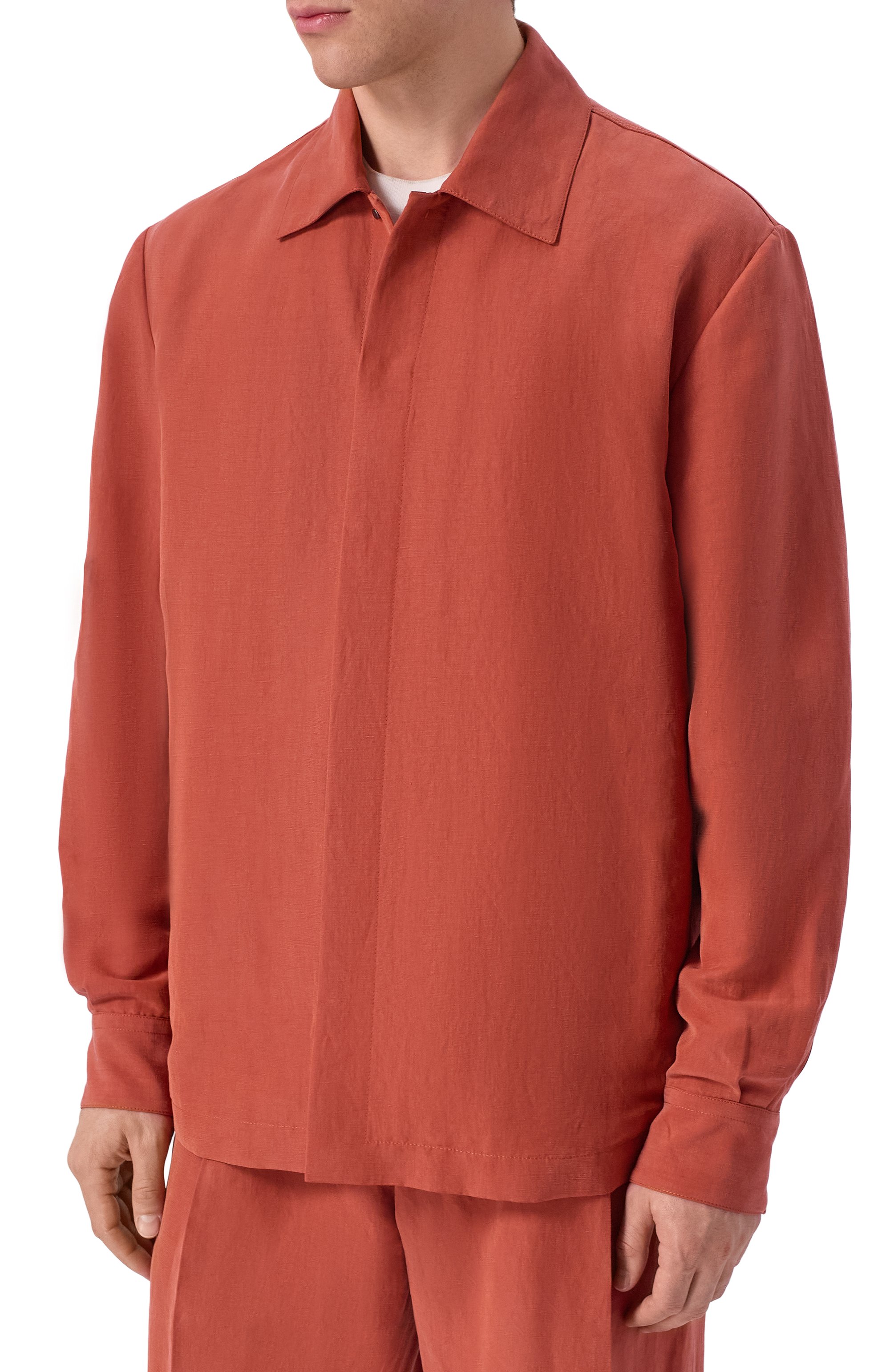 Куртка-рубашка изо льна и шелка MVST, арт. M26.2PM.B007/F159 LISITEA-LINEN/SILK, фото 3