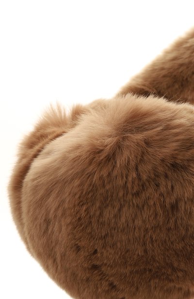 Меховые наушники из кролика YVES SALOMON ENFANT, арт. 25WEA909XXREXX, фото 3