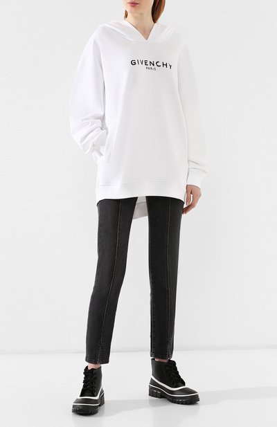 Хлопковое худи GIVENCHY, арт. BWJ00B3Z0Y, фото 2