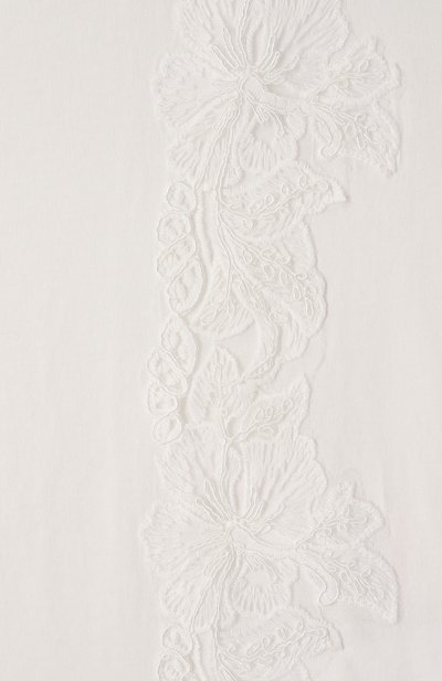 Хлопковая футболка ERMANNO SCERVINO, арт. SFTS032C/JF075, фото 3