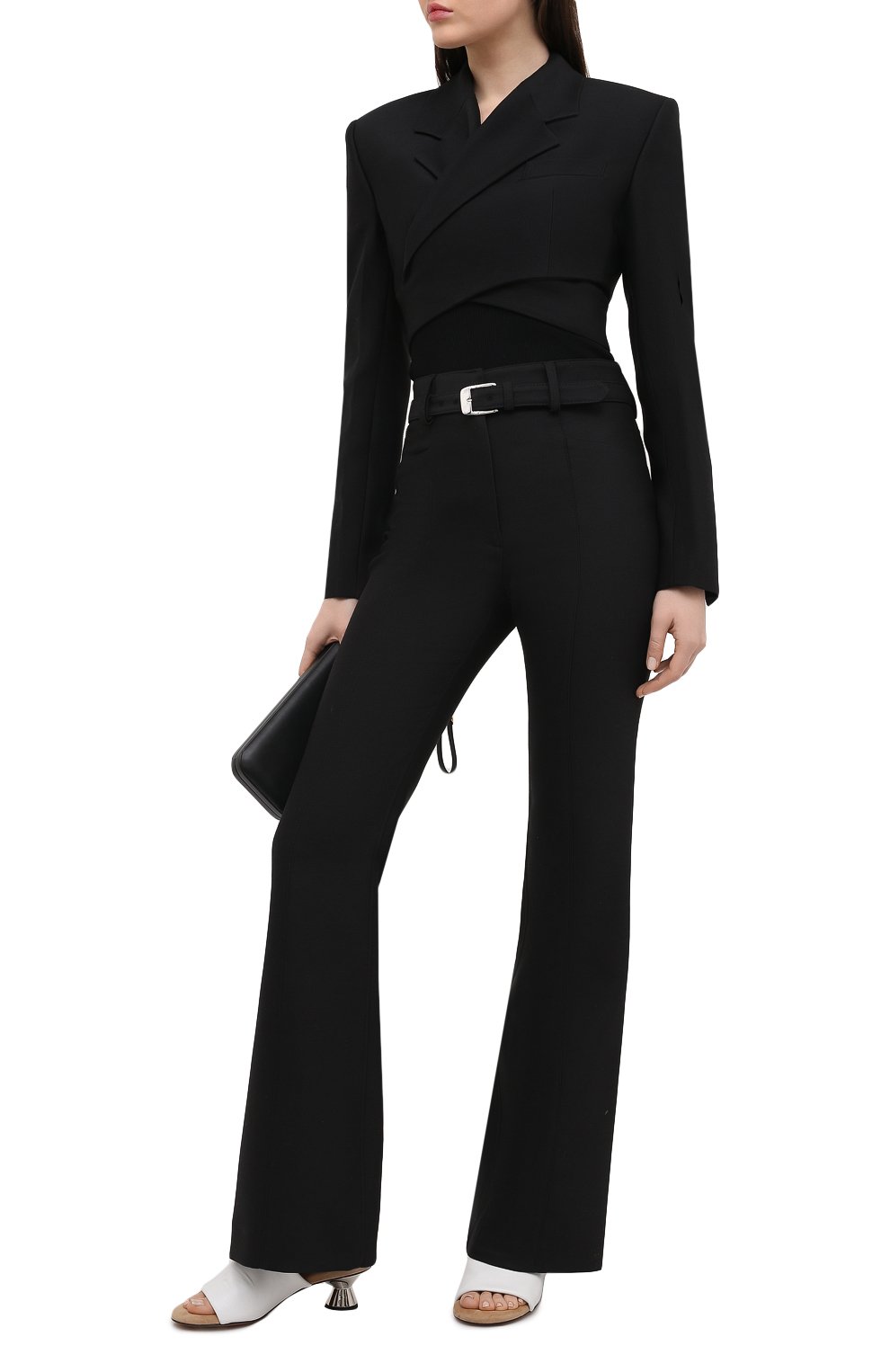 Кожаные мюли padded vase PROENZA SCHOULER, арт. PS36011A/13006, фото 2