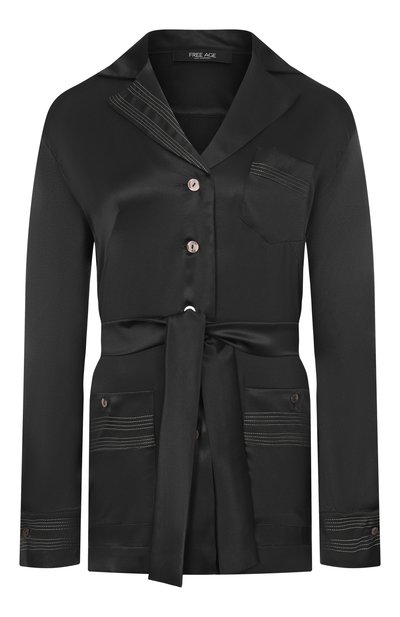 Женский шелковый жакет FREEAGE, арт. WS26.JK154.6003.900