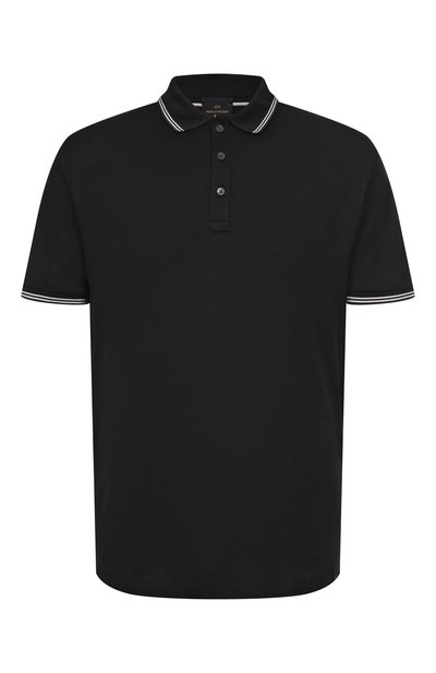 Мужское поло из хлопка и лиоцелла PAUL&SHARK, арт. 26411256_001