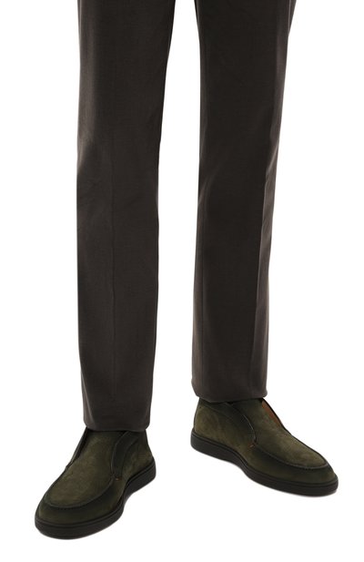 Ботинки detroit из нубука SANTONI, арт. MGDG17823SM0BETG, фото 3