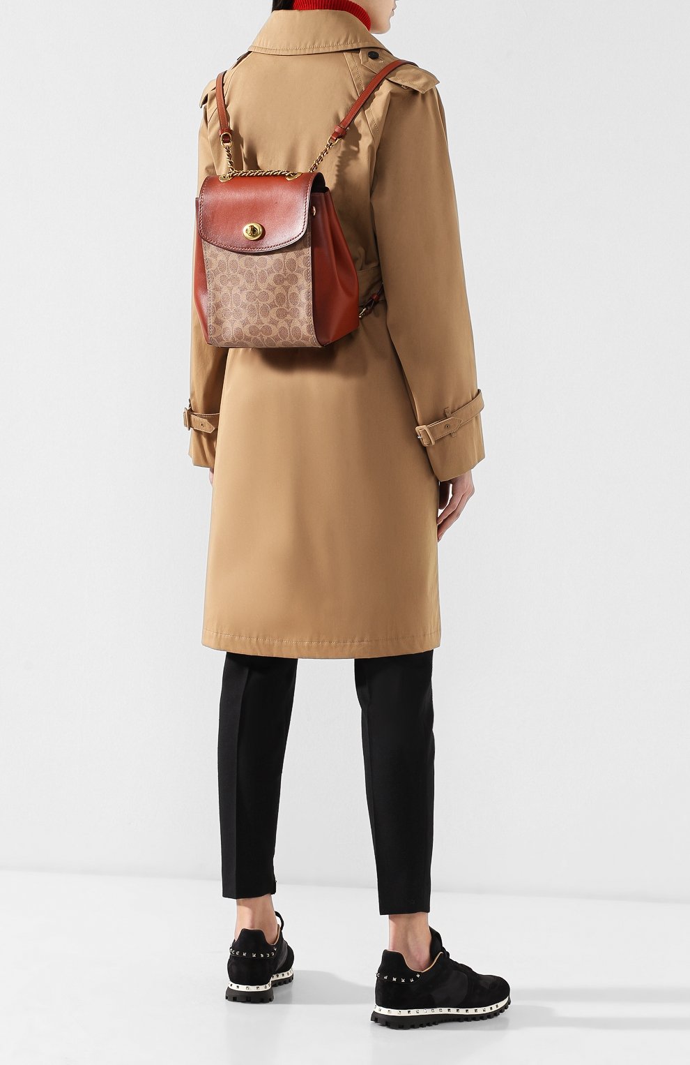 Рюкзак parker COACH коричневого цвета по цене 59400 руб., арт. 38585, фото 2 Рюкзак parker COACH, арт. 38585, фото 2