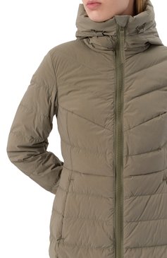 Женский пуховик clair CANADA GOOSE хаки цвета, арт. 2331WB | Фото 5 (Материал сплава: Проставлено; Материал утеплителя: Пух и перо; Длина (верхняя одежда): До середины бедра; Рукава: Длинные; Драгоценные камни: Проставлено; Материал подклада: Синтетический материал; Кросс-КТ: Пуховик; Стили: Кэжуэл; Материал внешний: Синтетический материал)