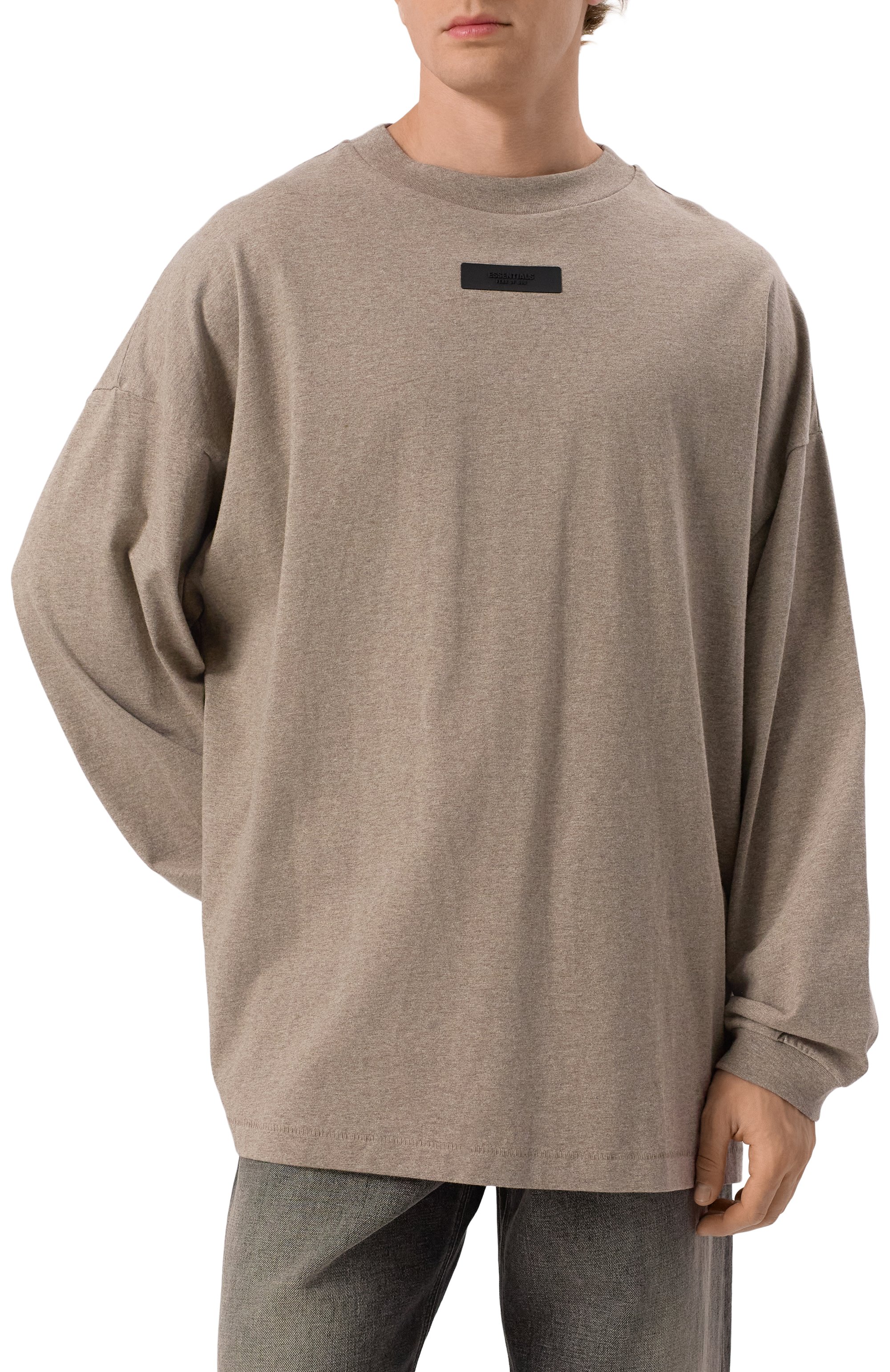 Хлопковый лонгслив FEAR OF GOD, арт. 125SU244201F-M-367, фото 3