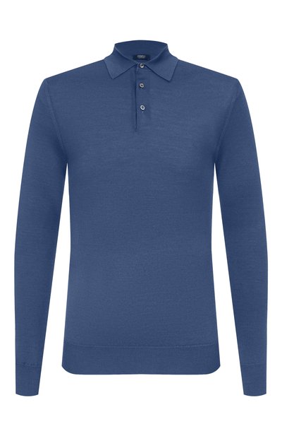 Мужская поло из кашемира и шелка FEDELI, арт. MU007091