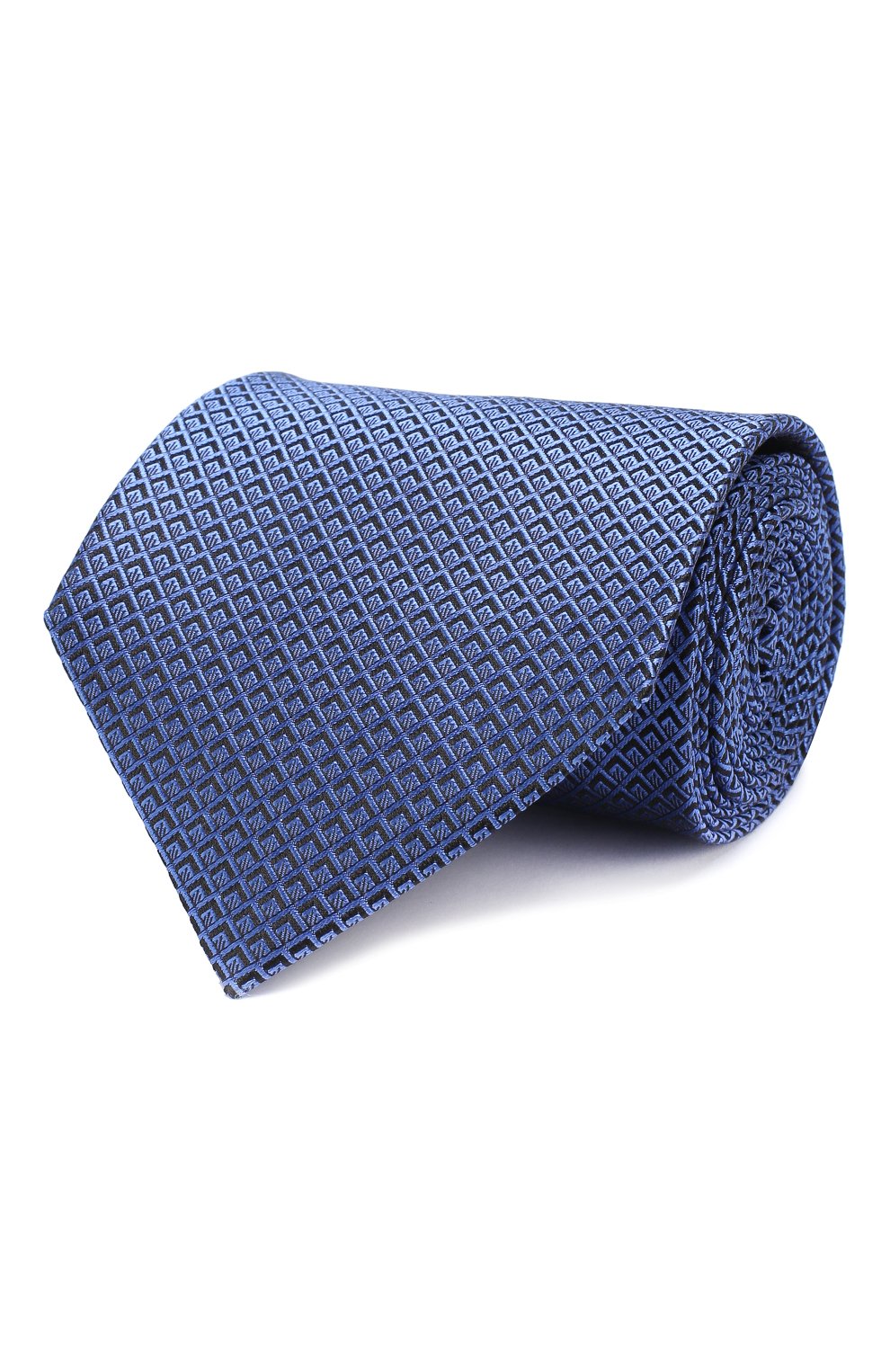 Шелковый галстук ZEGNA синего цвета по цене 18350 руб., арт. Z5E19/1XW, фото 1 Шелковый галстук ZEGNA, арт. Z5E19/1XW, фото 1