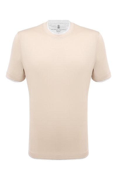 Хлопковая футболка BRUNELLO CUCINELLI, арт. M0T617427, фото 1