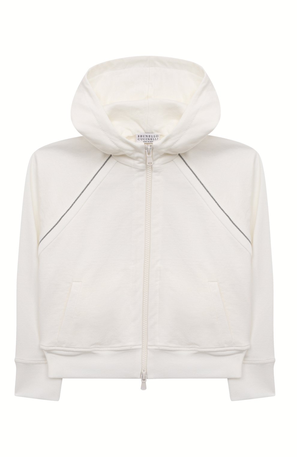 Хлопковая толстовка BRUNELLO CUCINELLI, арт. BH827E283C, фото 1