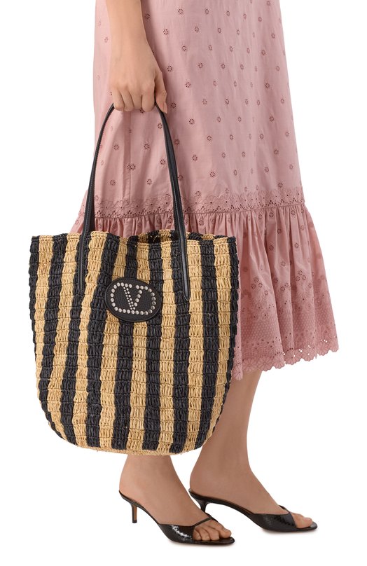 Сумка-тоут Vlogo Valentino 8W2B0R37/UHK Бежевый  8W2B0R37/UHK Фото 2