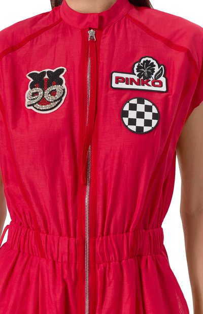Комбинезон из хлопка и шелка PINKO, арт. 105239/A2M7, фото 5
