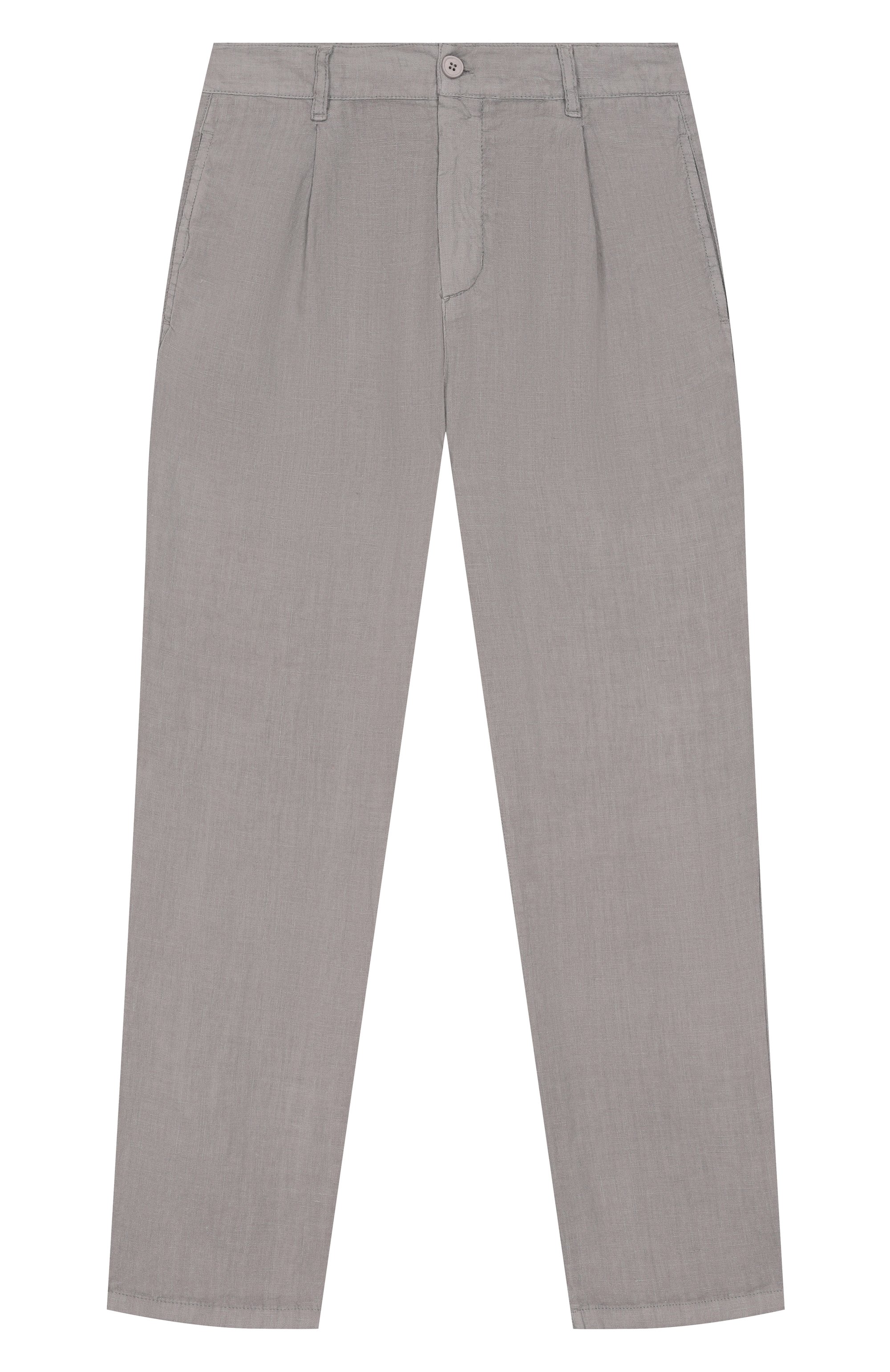 Льняные брюки IL GUFO, арт. P25PL409L6009/10A-14A, фото 1