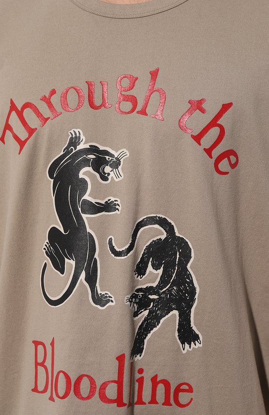 Хлопковая футболка Tee Library 5
