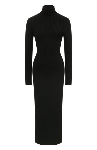 Шерстяное платье LORENA ANTONIAZZI черного цвета по цене 93300 руб., арт. I24119AM91A/2981, фото 1 Шерстяное платье LORENA ANTONIAZZI, арт. I24119AM91A/2981, фото 1