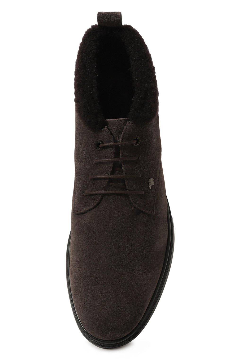 Замшевые ботинки STEFANO RICCI коричневого цвета по цене 137500 руб., арт. UC62_G4233/SDP, фото 6 Замшевые ботинки STEFANO RICCI, арт. UC62_G4233/SDP, фото 6