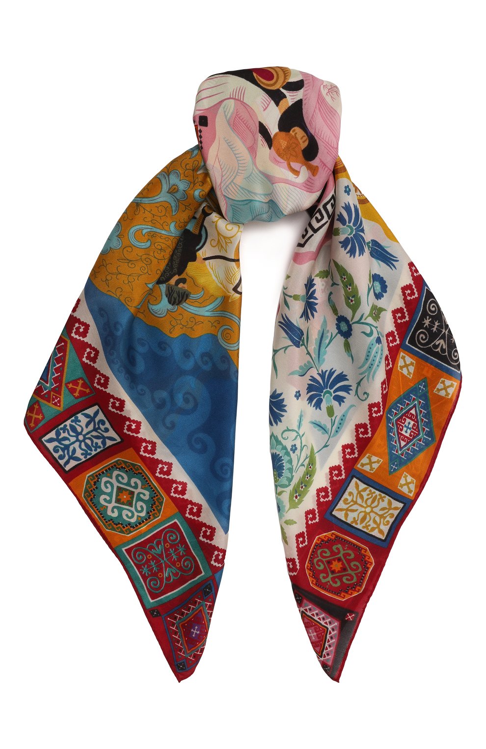 Шелковый платок кавказ GOURJI, арт. T25CAUC7R/1, фото 1