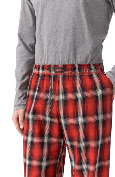 Хлопковая пижама DIESEL разноцветного цвета по цене 19850 руб., арт. A22070/0LJCA, фото 4 Хлопковая пижама DIESEL, арт. A22070/0LJCA, фото 4