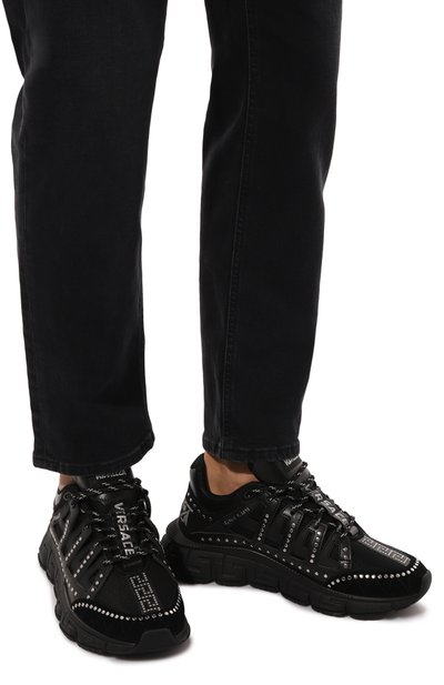 Текстильные кроссовки trigreca VERSACE, арт. DSU8094/1A05500, фото 3