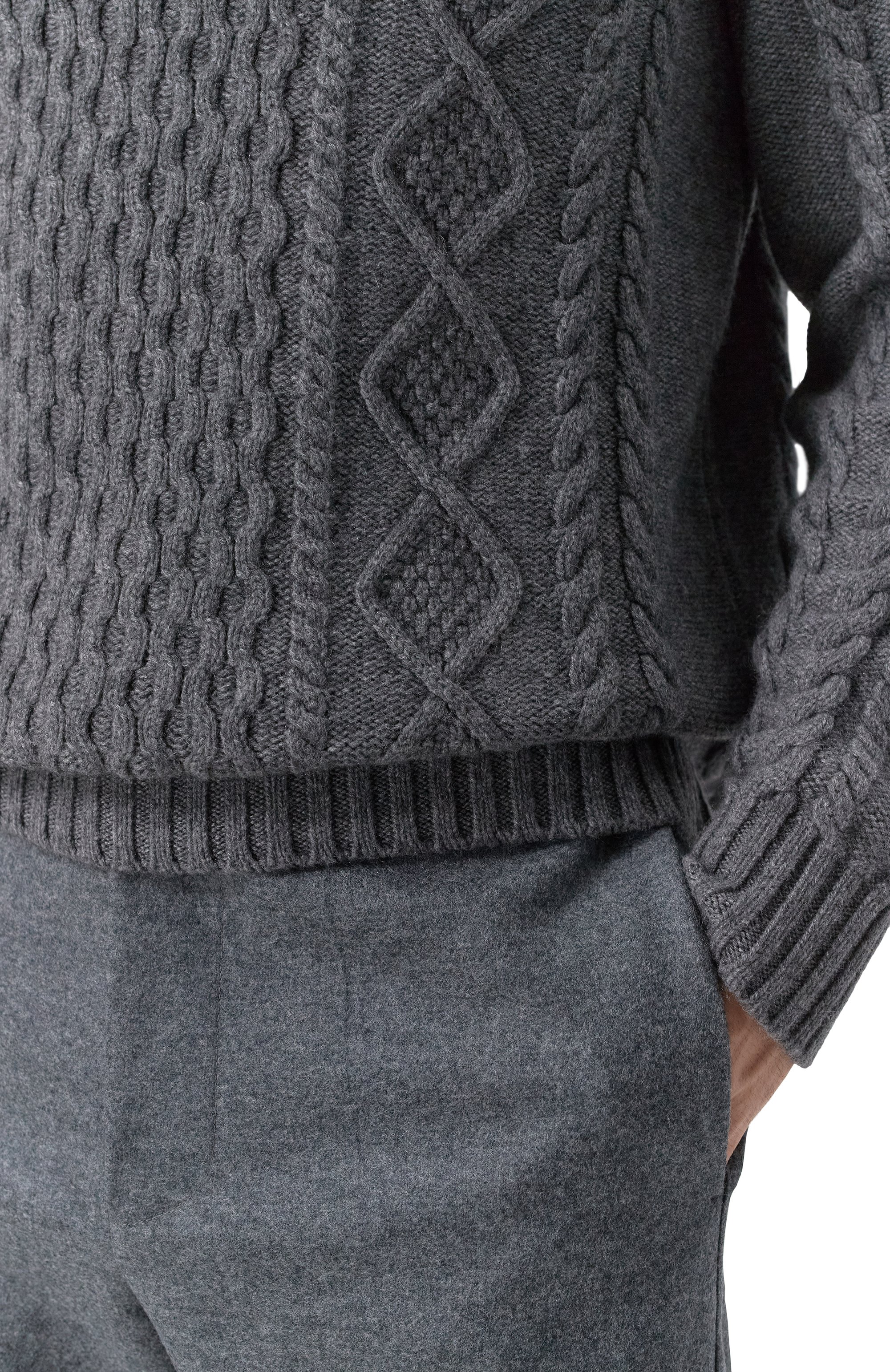 Кашемировый свитер KITON, арт. UMK05211040, фото 5