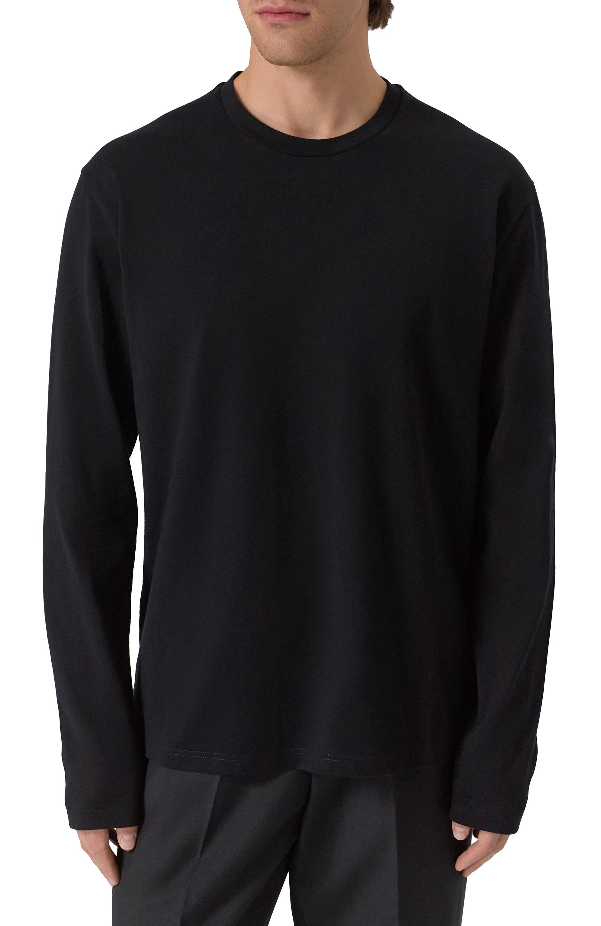 Хлопковый лонгслив JIL SANDER, арт. J22GC0188/J46219, фото 3