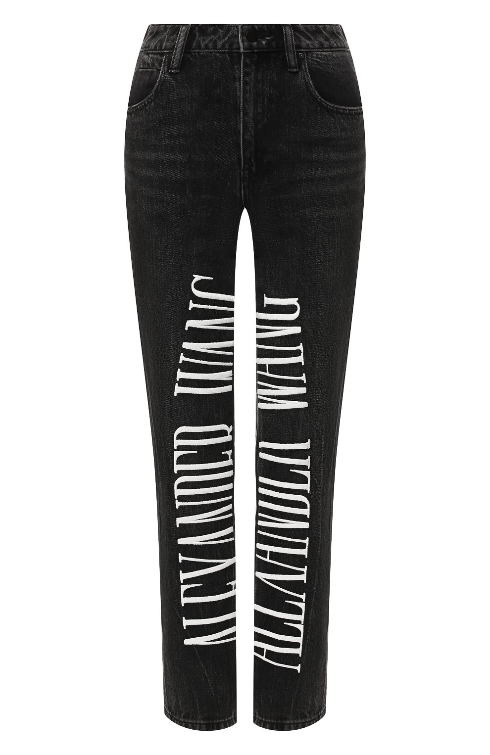 Джинсы ALEXANDER WANG серого цвета по цене 24350 руб., арт. 4D994314AA, фото 1 Джинсы ALEXANDER WANG, арт. 4D994314AA, фото 1