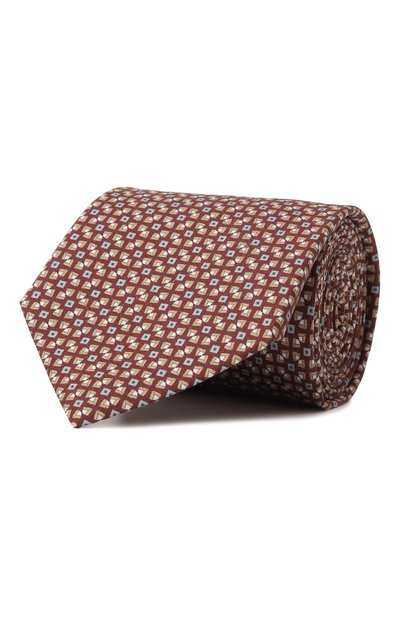 Мужской шелковый галстук CANALI, арт. 18/HS04264