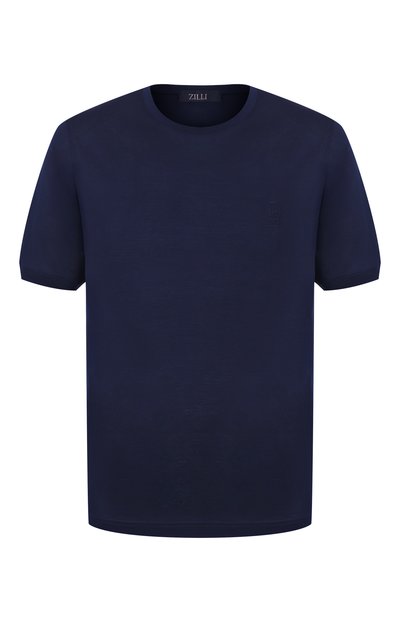 Мужская хлопковая футболка ZILLI, арт. TSR02NM0100VZCR00