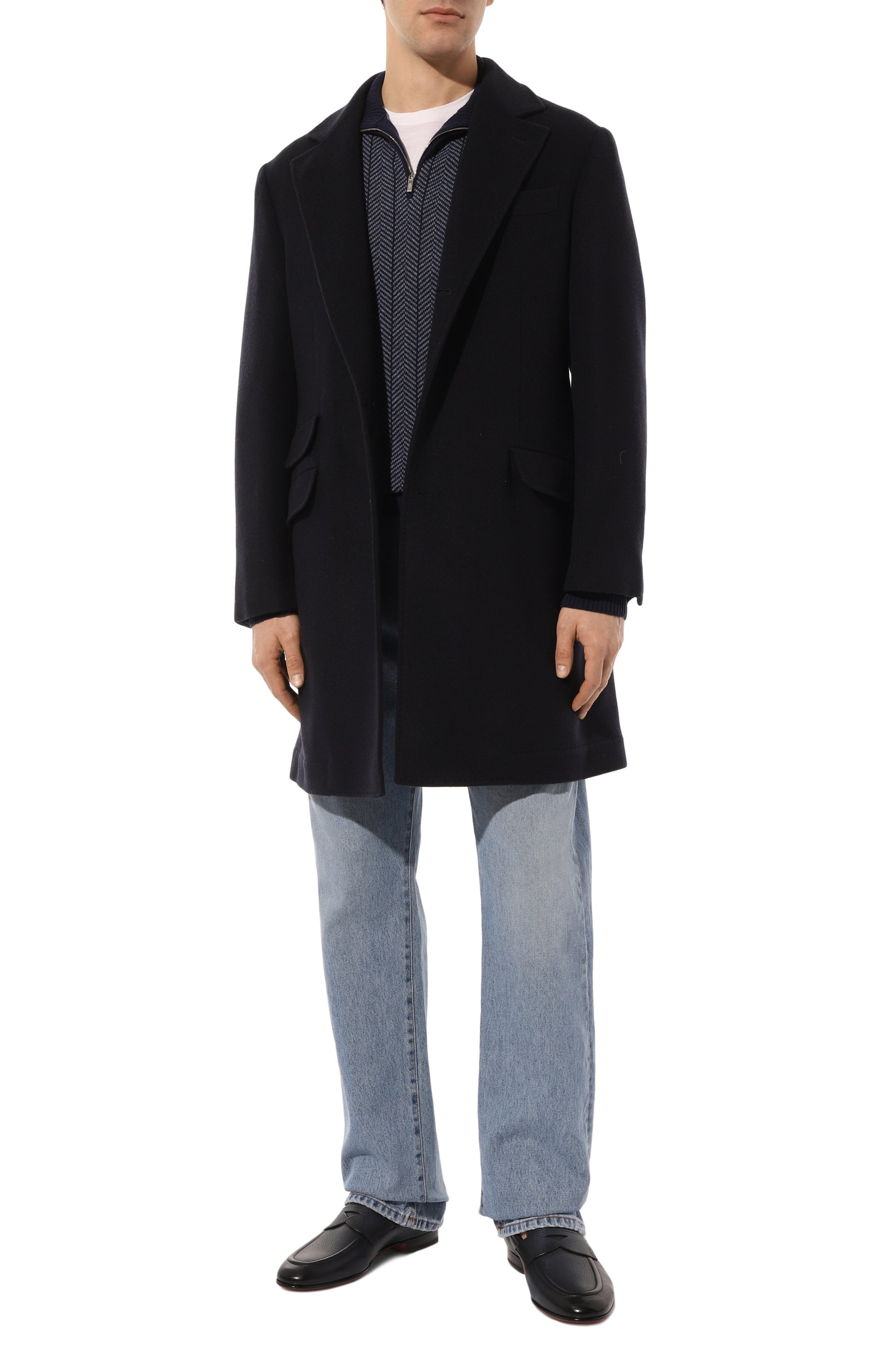 Кожаные пенни-лоферы carlos SANTONI, арт. MCNG18104LA3SSC9, фото 2