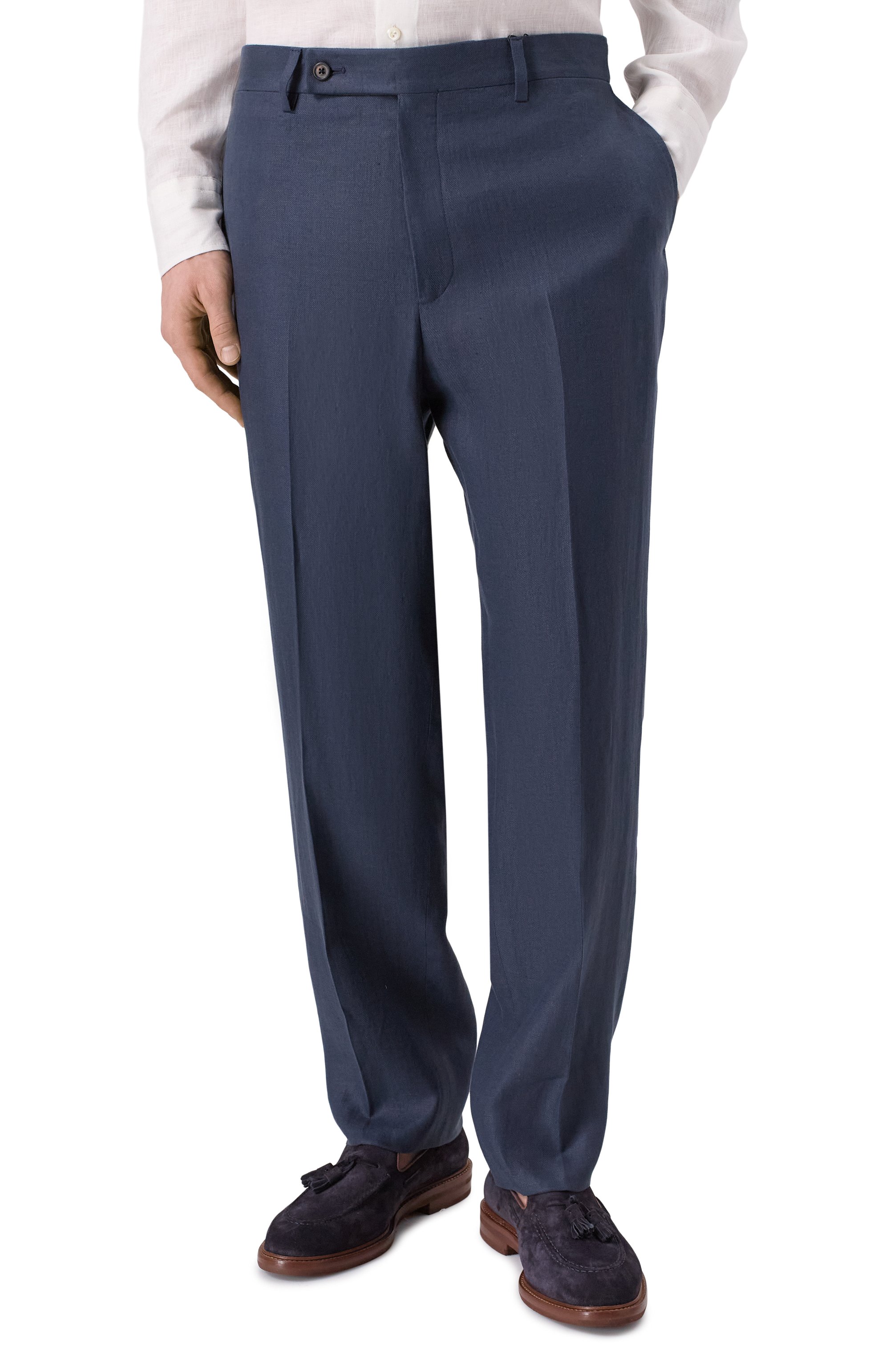 Льняные брюки CORNELIANI, арт. 274552/2714326, фото 3