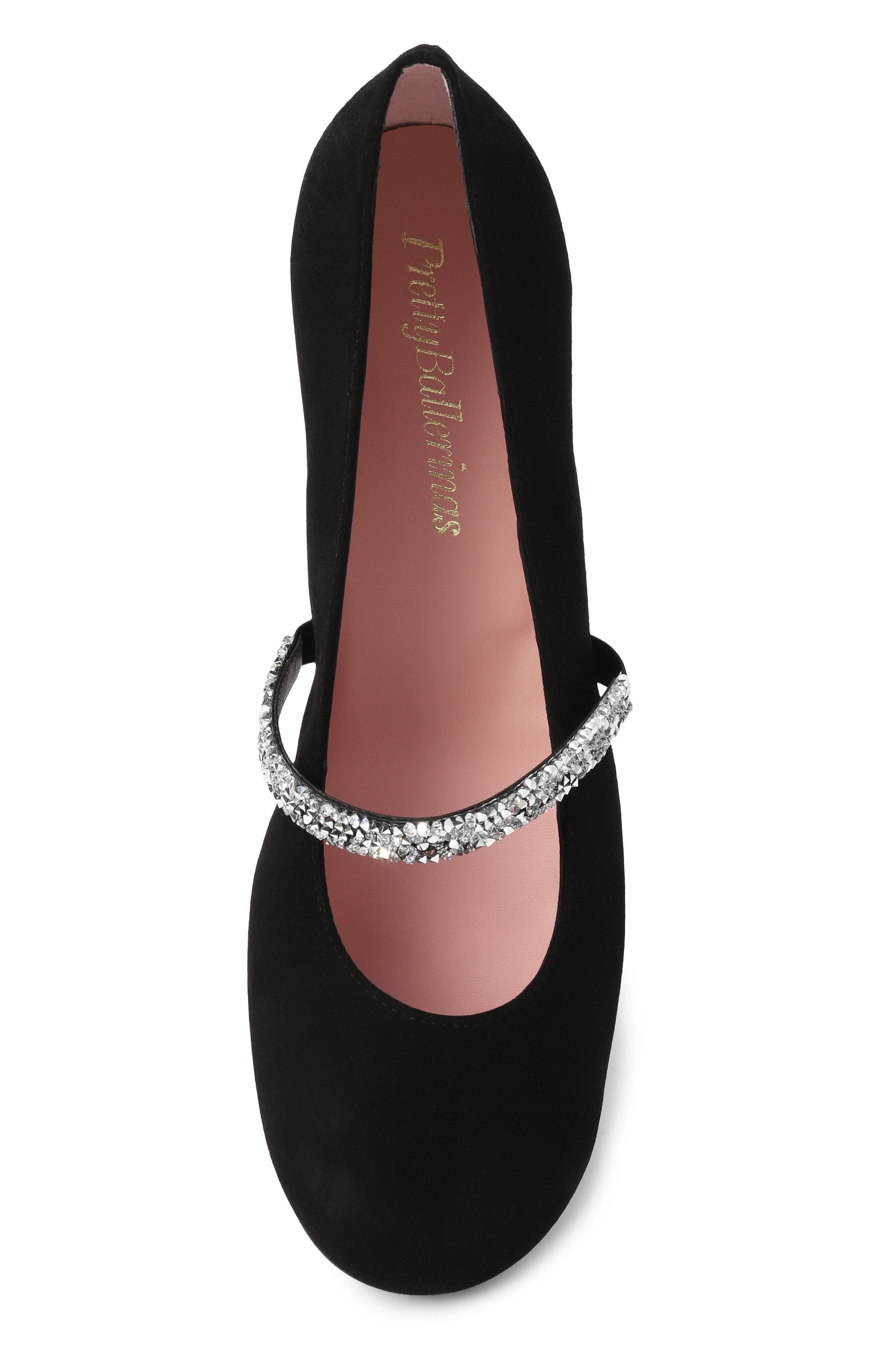 Замшевые туфли PRETTY BALLERINAS, арт. 49832, фото 4