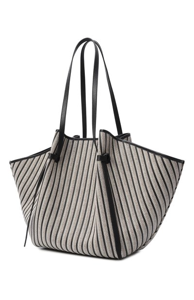 Сумка-тоут mochi xl YUZEFI светло-бежевого цвета по цене 103500 руб., арт. XL M0CHI/W0VEN CANVAS, фото 4 Сумка-тоут mochi xl YUZEFI, арт. XL M0CHI/W0VEN CANVAS, фото 4