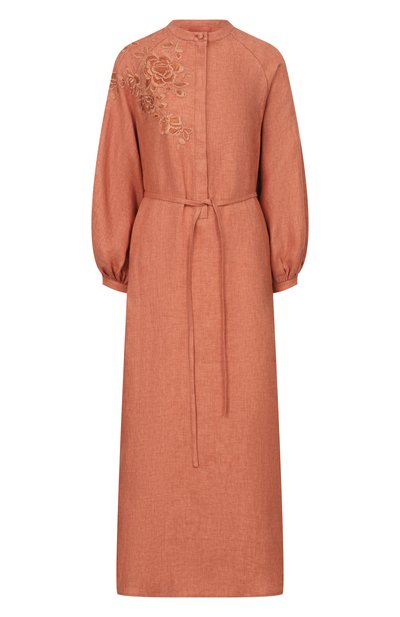 Женское льняное платье MVST, арт. M26.2PW.D900/ZEG3043