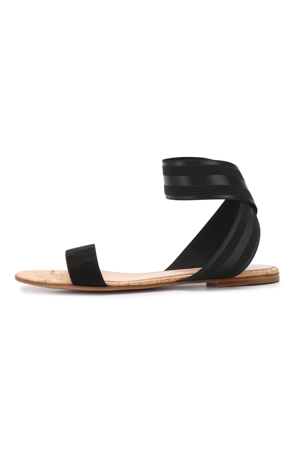 Комбинированные сандалии GIANVITO ROSSI, арт. G31417.05CU0.CEUBLBS, фото 3