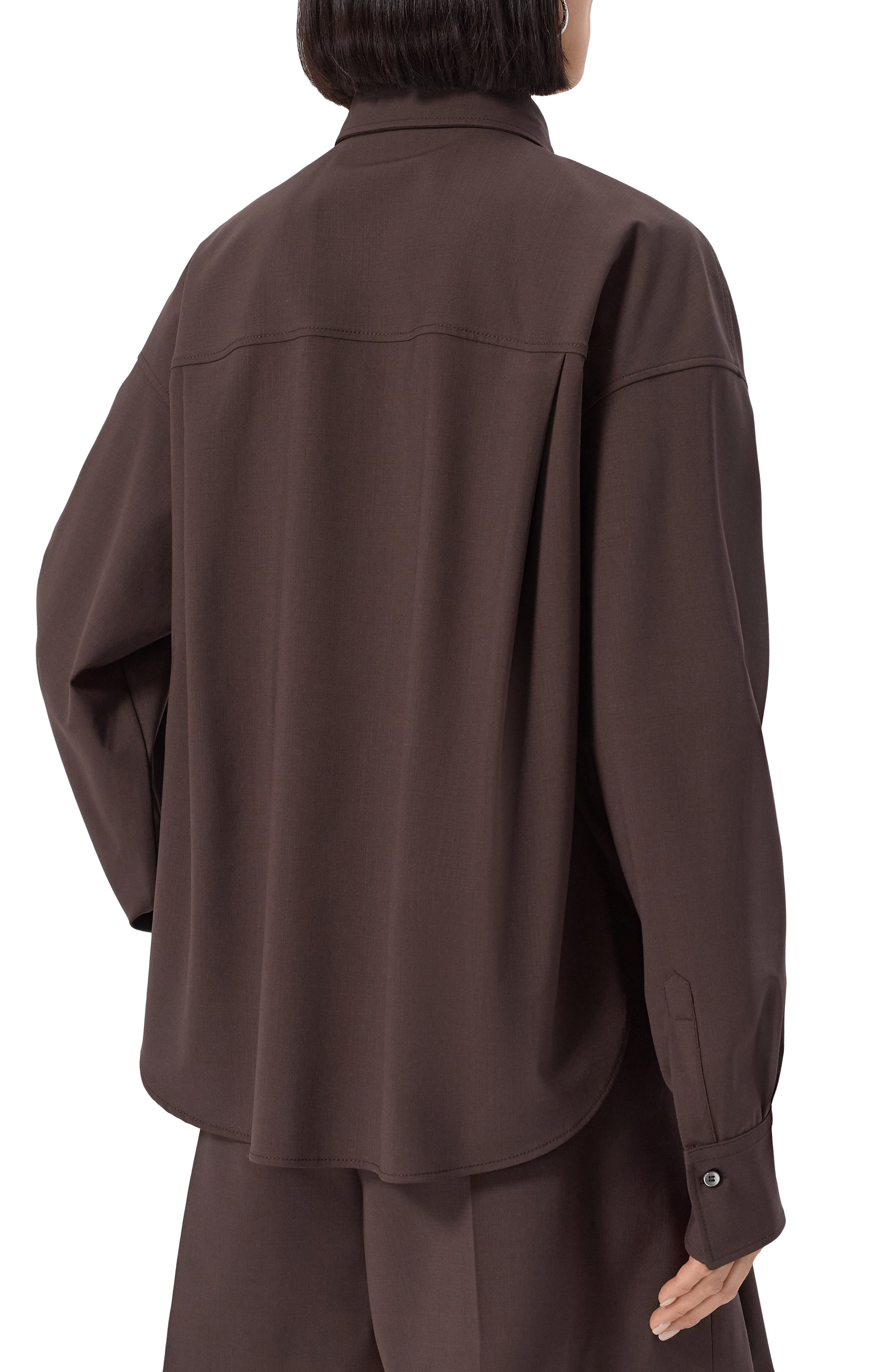 Шерстяная рубашка BRUNELLO CUCINELLI, арт. MPW07NB206, фото 4