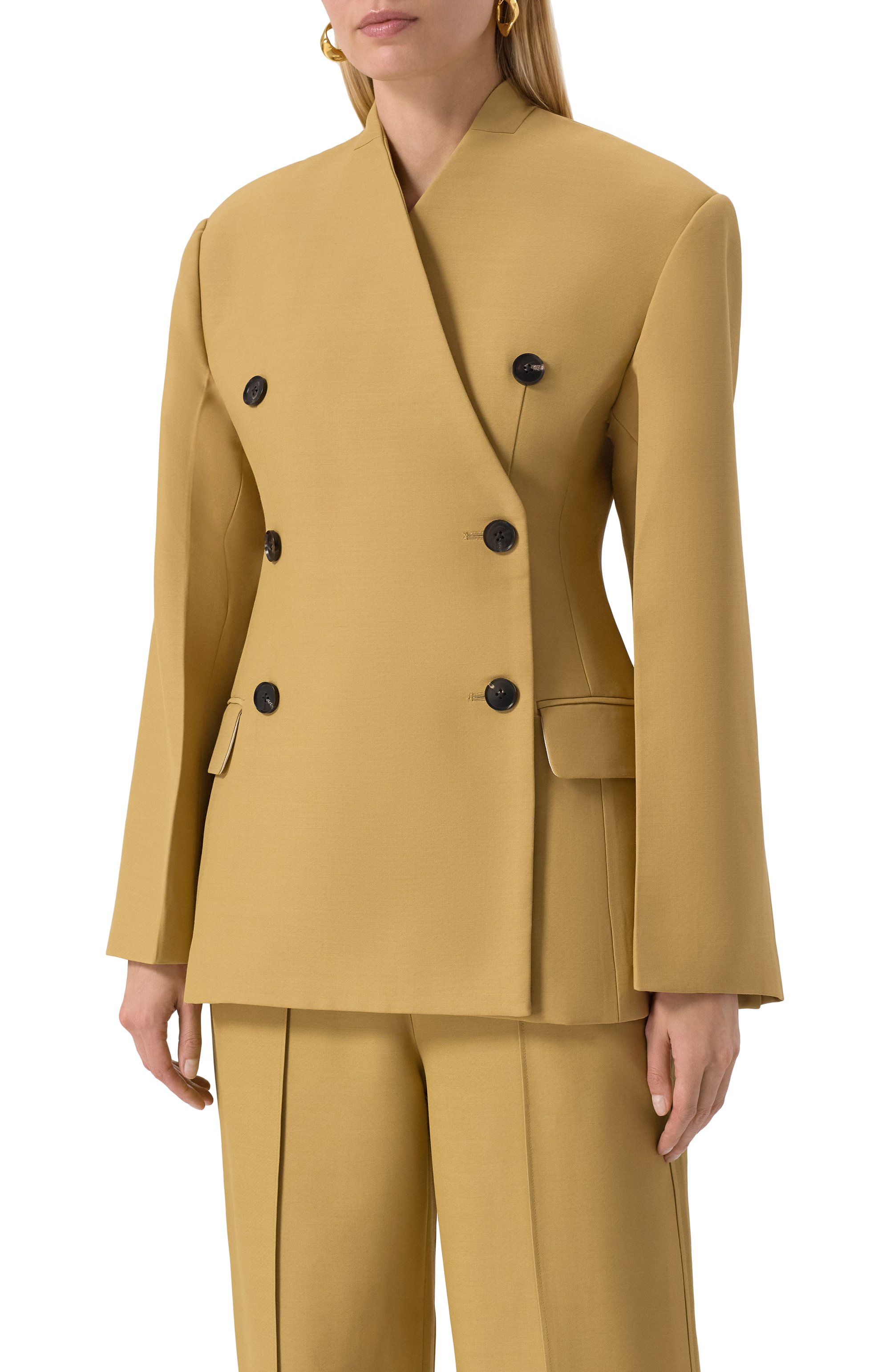 Жакет из вискозы и шерсти CO, арт. 6983HSF-PF25, фото 3