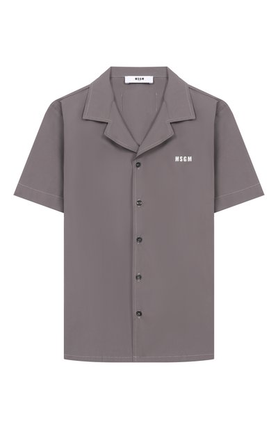 Хлопковая рубашка MSGM KIDS, арт. S6MSJBSI156