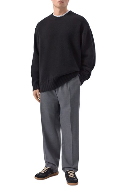 Брюки MM6 серого цвета по цене 69950 руб., арт. SH0KA0028/M35733, фото 2 Брюки MM6, арт. SH0KA0028/M35733, фото 2