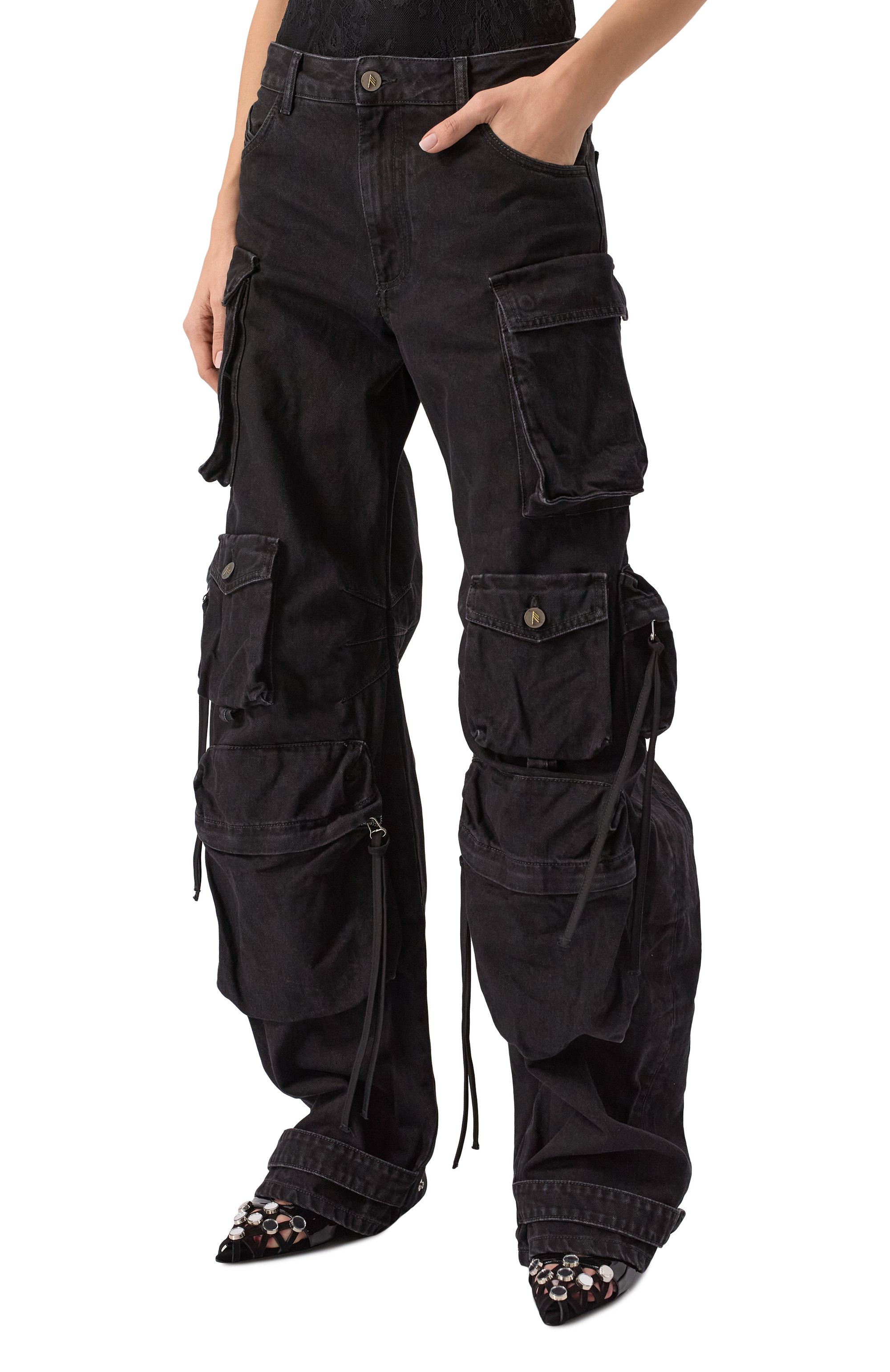 Джинсы THE ATTICO, арт. 250WCP00084/DDD066AA, фото 3