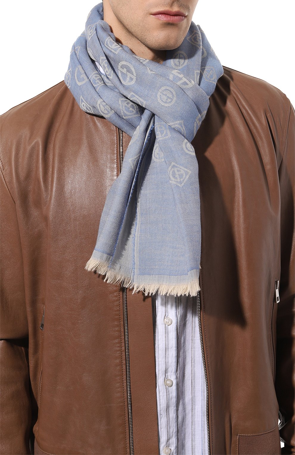 Кашемировый шарф GIORGIO ARMANI, арт. 745204/4R110, фото 3
