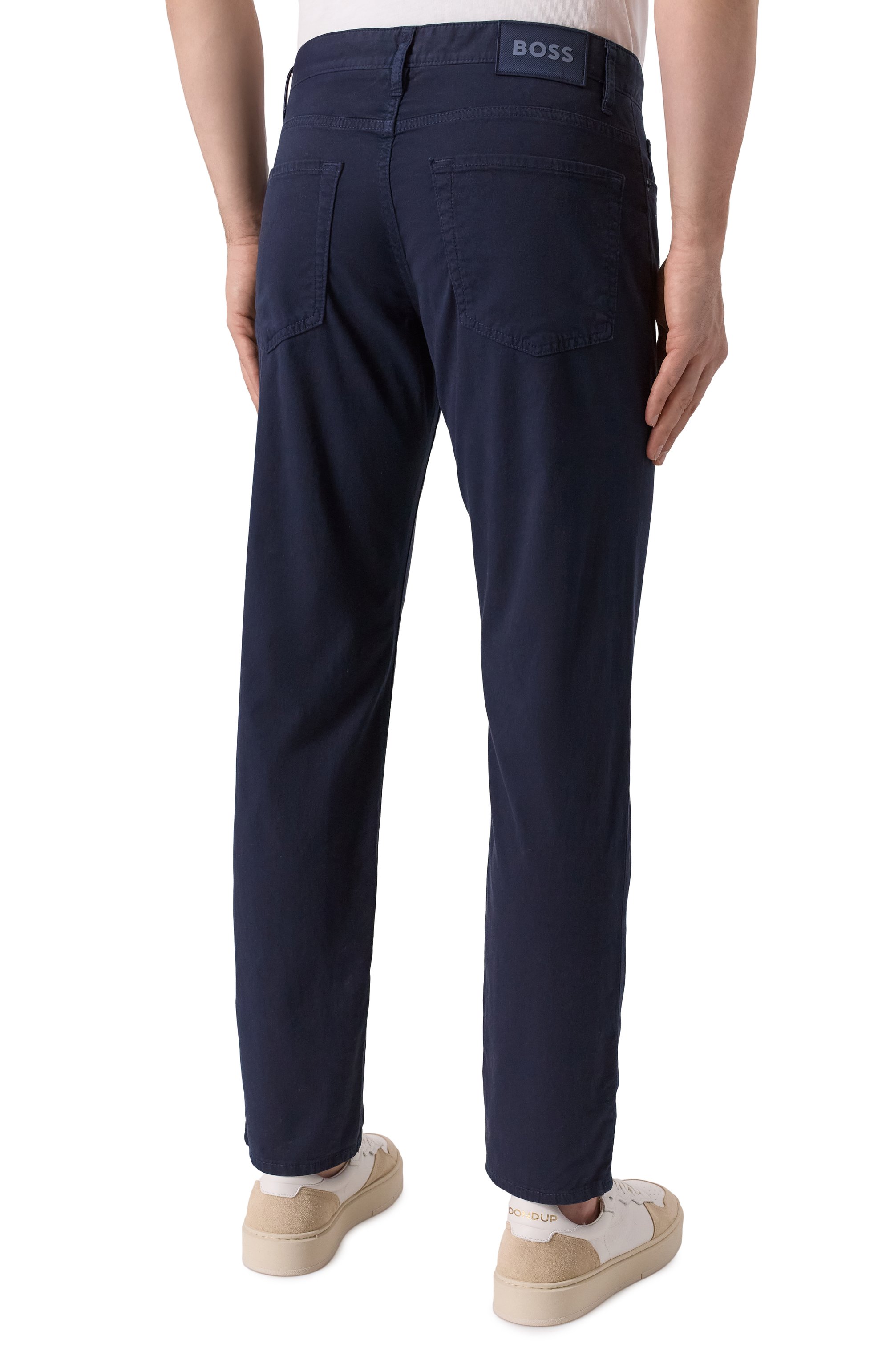 Хлопковые брюки BOSS, арт. 50538370, фото 4