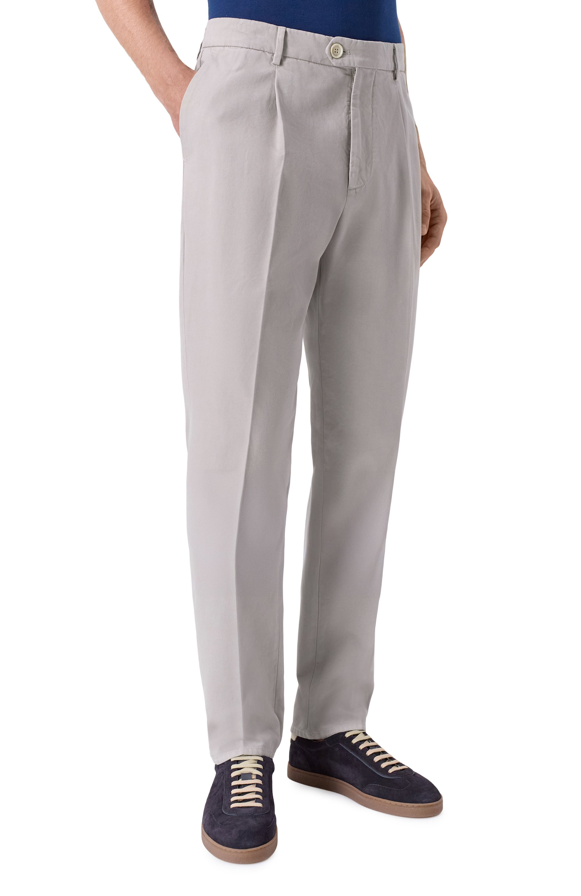 Хлопковые брюки BRUNELLO CUCINELLI, арт. M252DE1450, фото 3